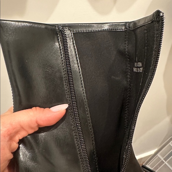 Jeffrey Campbell Jerema Square Toe Ankle/Mid-calf Boots - Picture 6 of 10